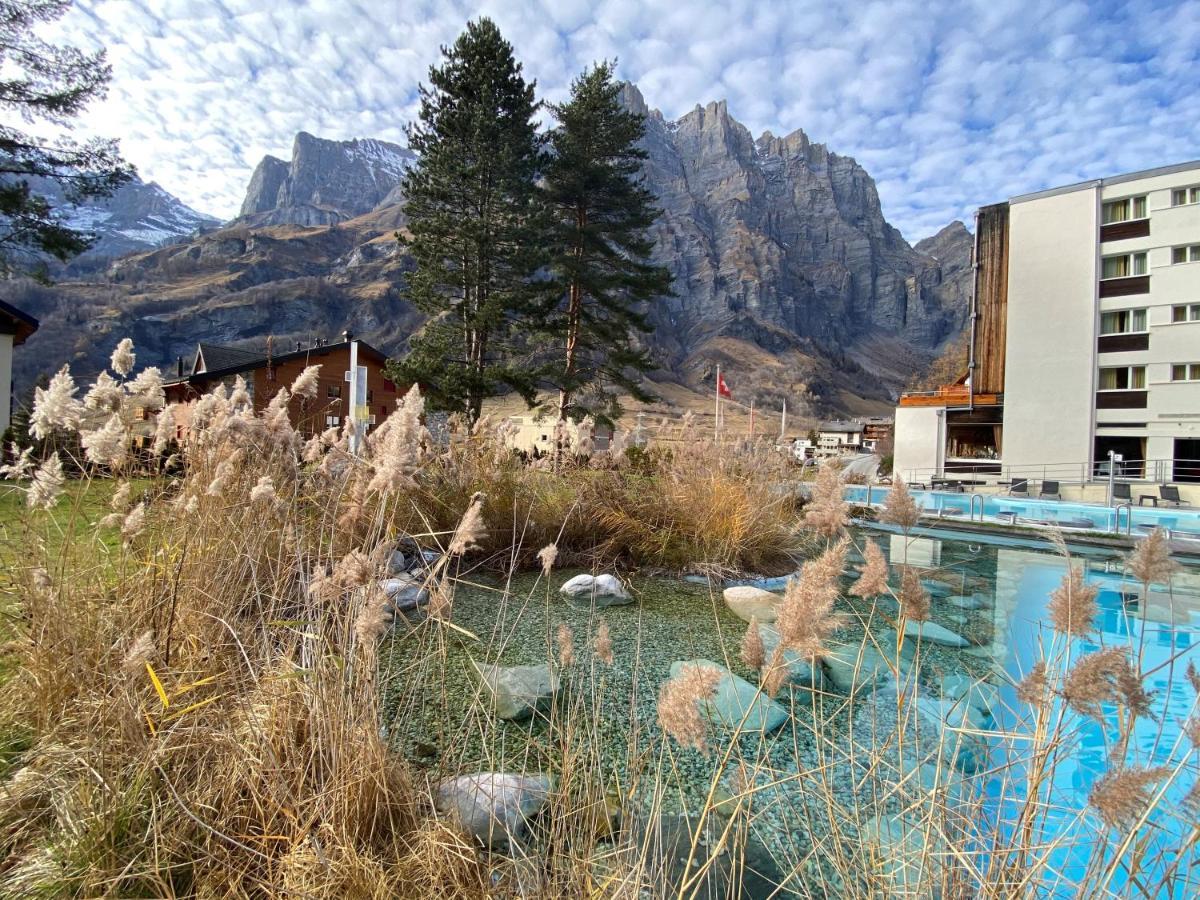 Le Bristol Leukerbad Buitenkant foto