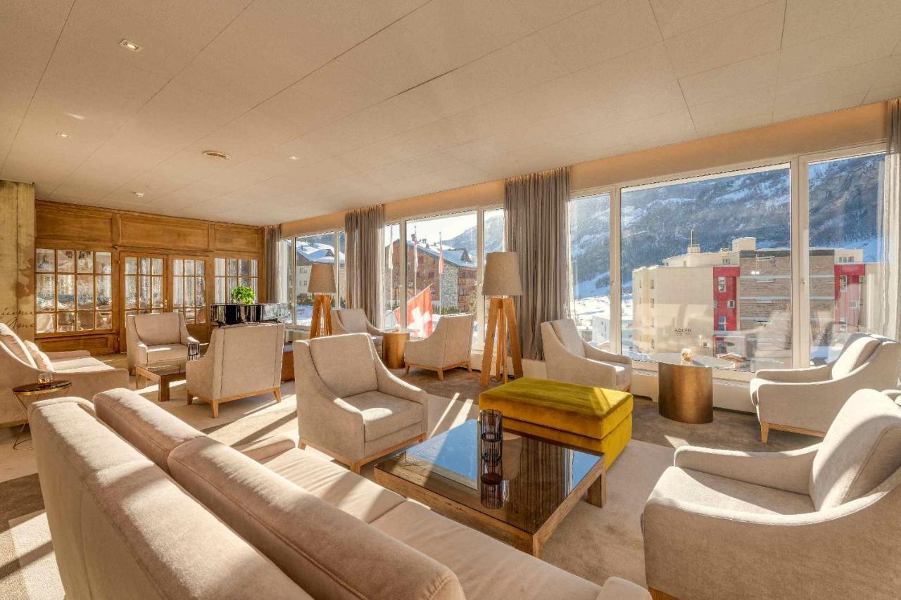 Le Bristol Leukerbad Buitenkant foto