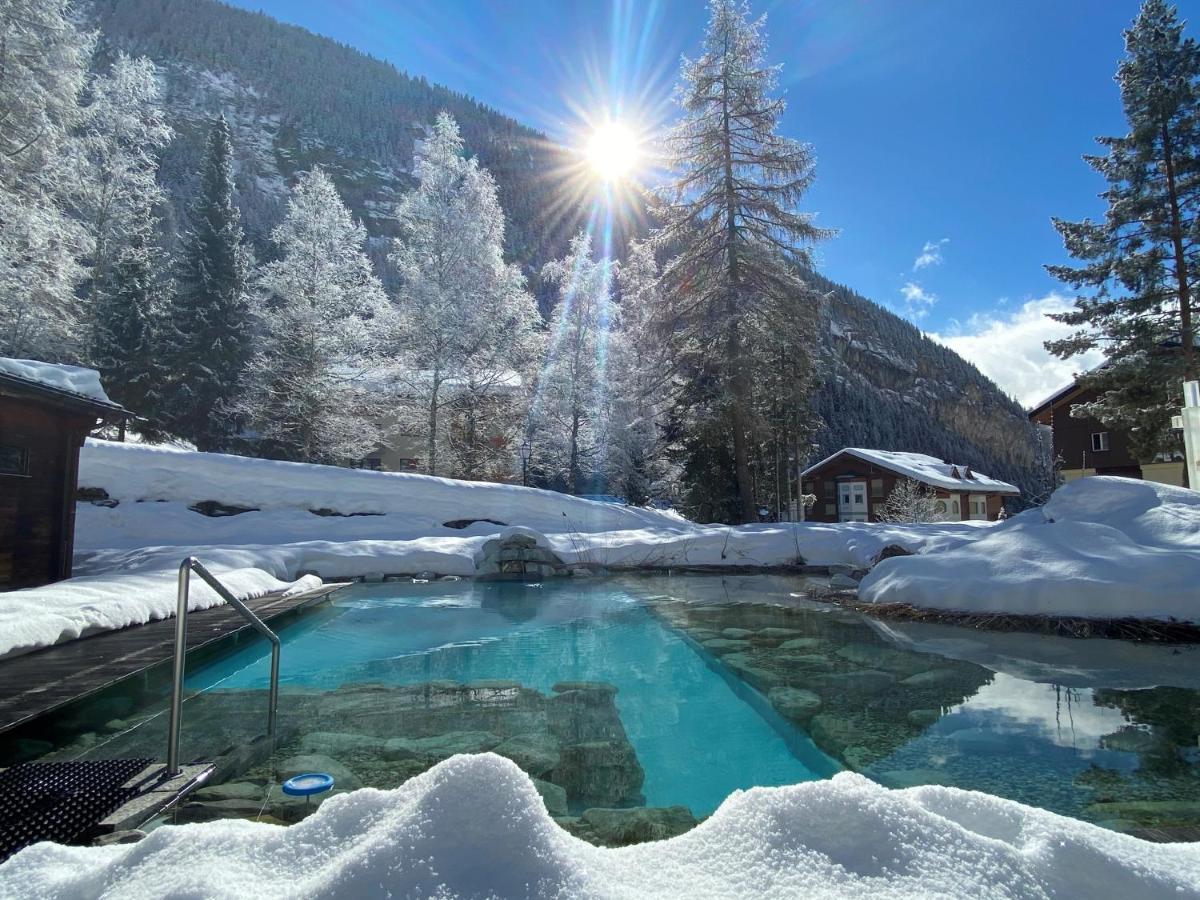 Le Bristol Leukerbad Buitenkant foto