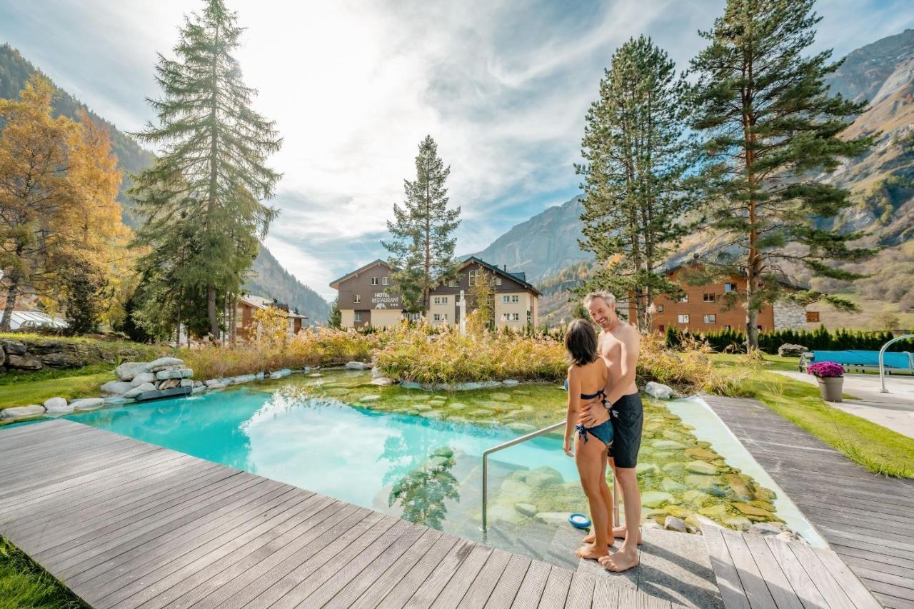 Le Bristol Leukerbad Buitenkant foto