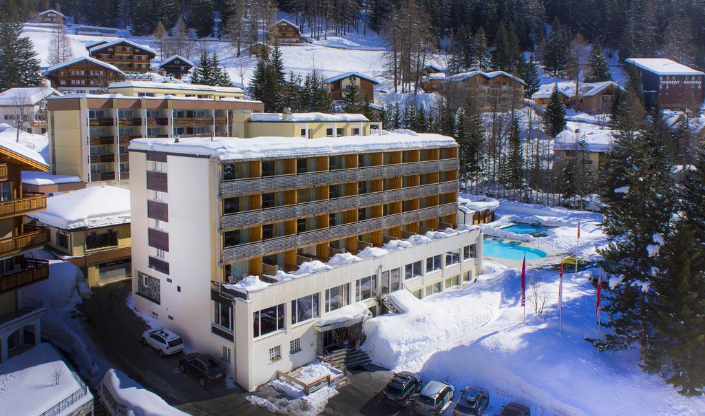Le Bristol Leukerbad Buitenkant foto