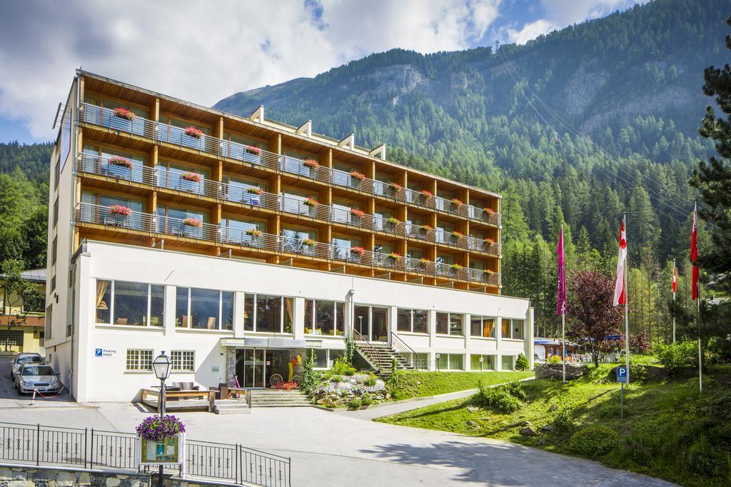 Le Bristol Leukerbad Buitenkant foto